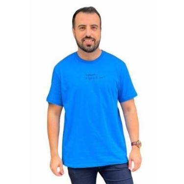 Imagem de Camiseta Masc Original Br Ind Colcci - Azul P-Masculino