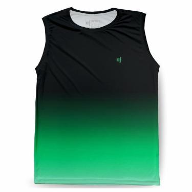 Imagem de Camiseta Regata Masculina Slim Tecido Leve Corrida Atividades Fitness Dry-Masculino