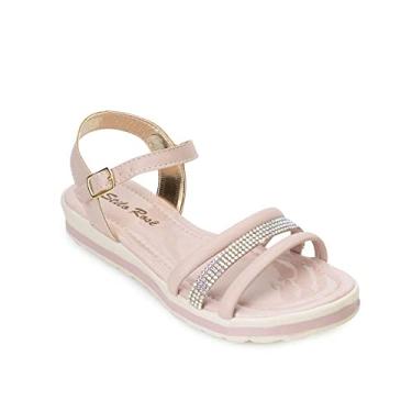 Imagem de Sandália Anabela Stilo Rosê Infantil Sr22-s8135