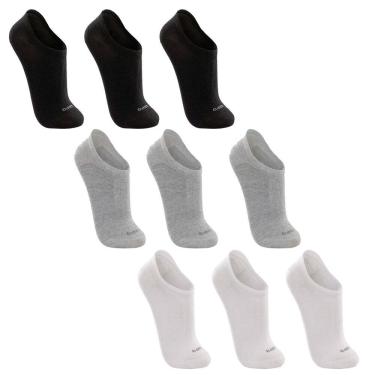 Imagem de Kit 9 Pares Meia Lupo Sport Soquete Sapatilha Invisível