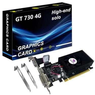 Imagem de KAER Placa gráfica GT 730, 4GB DDR3, DirectX 11 128 bits, VGA/DVI-D/HDMI, PCI Express 2.0 x 16, placa de vídeo Nvidia, GPU de computador