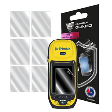 Imagem de IPG Para Trimble Geo 7X Decímetro Portátil (6 Unidades) Protetor de Tela Hidrogel Invisível Ultra HD Película Transparente Anti Riscos Protetor de Pele - Suave/Autorreparação/Sem Bolhas - para Geo 7X