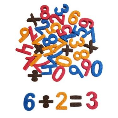 Imagem de Números Soltos Em Eva - 60 Números 5cm X 10mm De Espessura - Criativa 