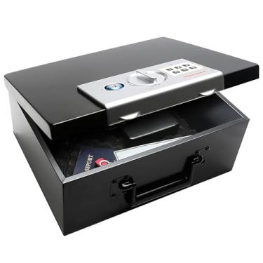 Imagem de Honeywell Safes & Door Locks 6108 Cofre de segurança de aço resistente ao fogo com trava digital, 0,26 metros cúbicos, preto