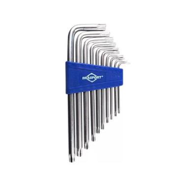Imagem de Chave Torx Brasfort Jg T09-T50 10Pcs Blister 7835