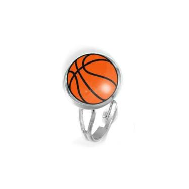 Imagem de Anel Bola de Basquete Esporte Basketball Bijuteria - RECANTOASTRALSITE