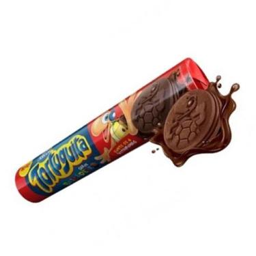 Imagem de Biscoito Bolacha Recheado Tortuguita 120g - Vários Recheado Cremoso - 