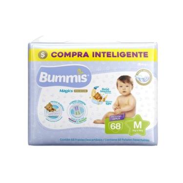 Imagem de Fralda Infantil Capricho Bummis Tubos Mágicos Hiper, M C/68