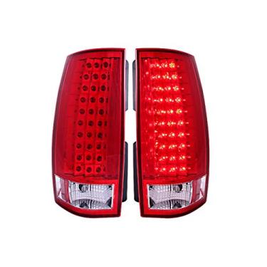 Imagem de AnzoUSA 31140 Luz traseira de LED vermelha/transparente - Vendido em pares)