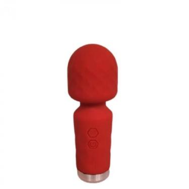 Imagem de Vibrador Varinha Mágica Tamanho Mini 10 Vibrações Nivy Lovetoys, Verme