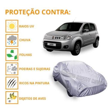 Imagem de Capa Cobrir Carro Fiat Uno Com Qualidade Impermeável - Mosaner Store