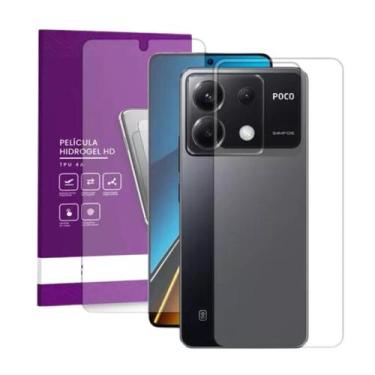 Imagem de Pelicula De Hidrogel Frente E Verso Para Xiaomi Poco X6 Pro - DB