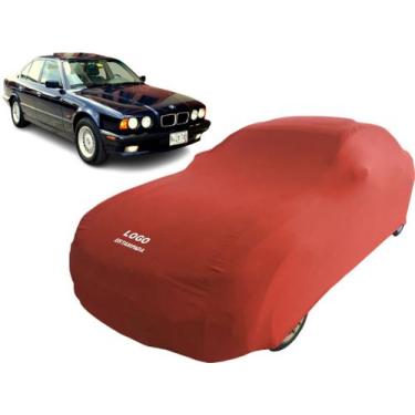 Imagem de Capa Automotiva Proteger Pintura Carro Antigo Bmw E34 - Mz, Vermelha
