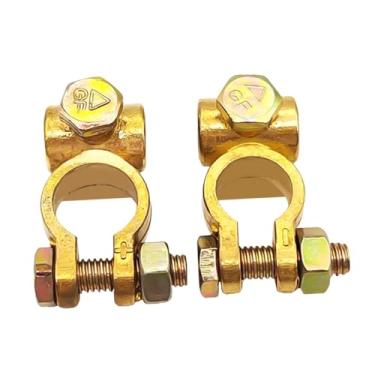 Imagem de BaotyJie 2 peças conector de terminal de bateria genérico conector de extremidade de cabo fácil instalação terminais de cabo de bateria para carro barco, Cabeças de Tubo