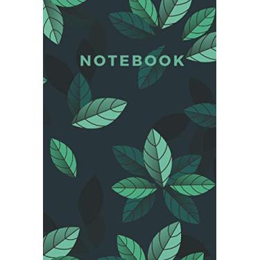 Imagem de Notebook- Leaf Print-A unique dot grid notebook/bullet journal. Travel Friendly. 200 pages. 90gsm paper. Gift for Back To School, birthdays and special holidays.