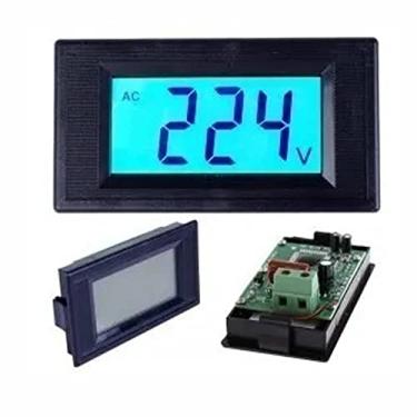 Imagem de Voltimetro Ac Ca medição 80V Até 500V Digital Lcd Painel