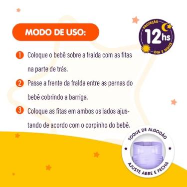 Imagem de Fralda Descartável Infantil Piquitucho Mega P