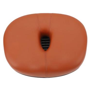 Imagem de Assento de Bicicleta Sem Nosso, Sela de Bicicleta Larga, Almofada de Sela de Conforto Extra para Preenchimento, Bicicleta de Exercício Universal, Bicicleta de Estrada (Brown)