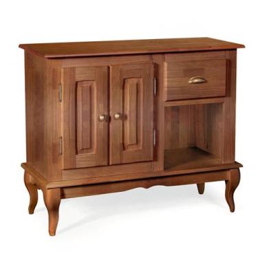 Imagem de Gabinete para Banheiro 2 Portas 1 Gaveta e Nicho Dália 3058 Linz Móvei