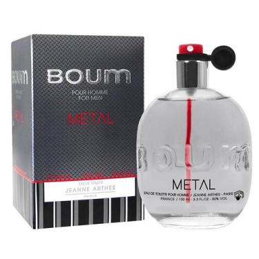Imagem de Perfume Masculino Jeanne Arthes Boum Metal Edt Spray 100 Ml