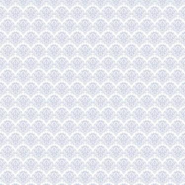 Imagem de Papel Parede Lilas Claro E Branco Adesivo Sala Quarto Casal - LRP