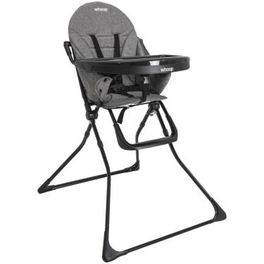 Imagem de Cadeira Alta de Alimentação Infantil Kiddo Vectra+ Grafite