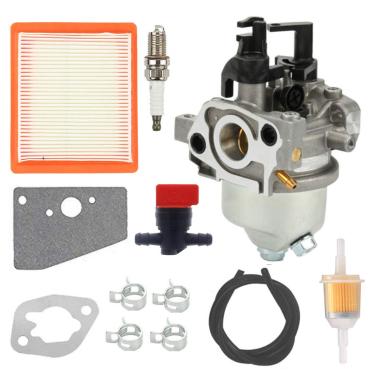 Imagem de Carburador de carburador 14 853 36-S para motor Kohler XT650 XT675 XT149 14 853 49-S 520-706, para cortador de grama Toro com kit de ajuste de filtro de ar 14 083 15-S
