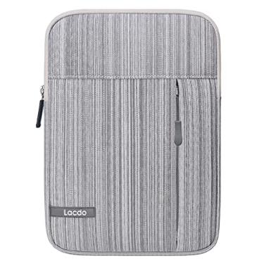 Imagem de Lacdo Capa para tablet para iPad A16 de 11“| iPad Air M3 M2 11”| IPAD Pro M4 11“| 10,9”iPad/Air | iPad 10,2“ |10,5“ Pro | Bolsa protetora para Samsung Galaxy Tab A9+ de 11”, Cinza Escuro