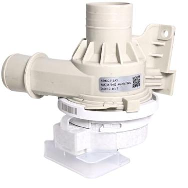 Imagem de Atualização AHA75673404 Bomba de drenagem de lavadora, peça de reposição do conjunto da bomba de água da máquina de lavar OEM para LG AHA75673402, AP6978814, PS12748410, WT7250CW, WT7300CW, WT7305CW