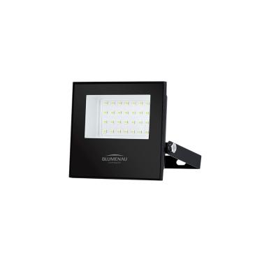 Imagem de Refletor Blumenau Led Play 30w Preto Bivolt Luz Verde