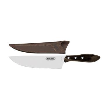 Imagem de Faca Para Churrasco Tramontina 21191098 Com Bainha 8 Marrom 21191098