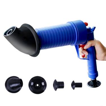 Imagem de Desentupidor Manual Lorben Pistola Alta Pressão Vaso Sanitário Pia Ralo Gt6229