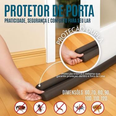 Imagem de Protetor Rolinho Veda Porta Impermeável 70/80/90/100/110/120 cm Previn