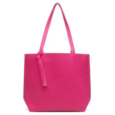 Imagem de Bolsa Sacola Feminina Grande - rafaela mello , Pink