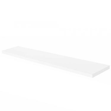 Imagem de Prateleira Simples 20x20 cm Com Suporte Em Mdf Branco