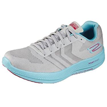 Imagem de Skechers Go Run Razor 3+ Grey/Aqua 9 B (M)