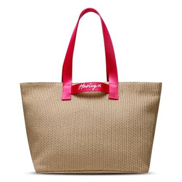 Imagem de Hurley Sacola de palha, Pink Burst, One Size