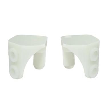 Imagem de 3T16 Dobradiça de porta de galpão de aço esquerdo/3T17 lado direito para porta de galpão Rubbermaid 6X5 com tampa deslizante.