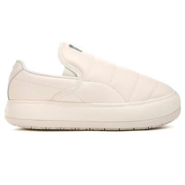 Imagem de PUMA Mayu Leather Slip-On Sneaker, 9.5, White