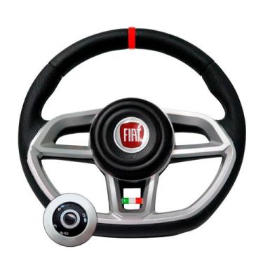 Imagem de Volante Fiat Uno Mille Fire Palio Strada Siena Fiorino Marea - Compatí