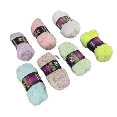 Imagem de Zhjvihx Crochê Novelo, Fios de crochê Luminosos para Brinquedos