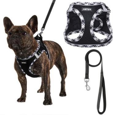 Imagem de Arnês para cães AMTOR No Pull, refletivo ajustável para cães XL