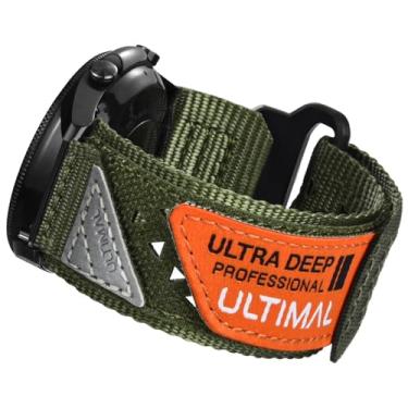 Imagem de ULTIMAL Pulseira de relógio inteligente compatível com Samsung Galaxy Watch Ultra de 47 mm para mulheres e homens, pulseira esportiva de nylon de 47 mm projetada para Galaxy Watch Ultra de 47 mm