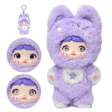 Imagem de Loveliness Never Ends Series Blind Box Opened Plush Confirmed Cute Figures Collectible Toys Birthday Gifts (Purple Bunny)