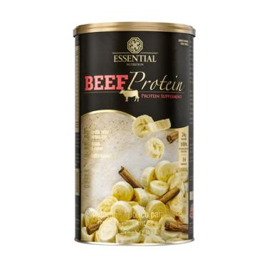 Imagem de Beef Protein Banana com Canela Essential Nutrition 420g