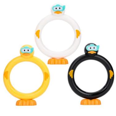 Imagem de Anéis de mergulho SASBSC, brinquedos de piscina para crianças de 4 a 8