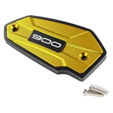 Imagem de Compatível com Z900 Z 900 2017-2021 2022 2023 tampas de fluido de freio dianteiro e traseiro da motocicleta e acessórios de proteção da tampa de enchimento de óleo (ouro 900)
