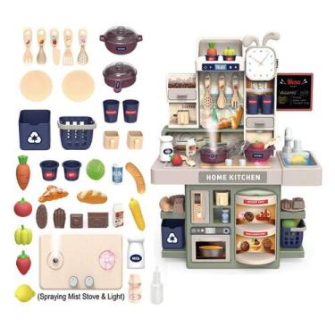 Imagem de Cozinha Infantil Completa Home Kitchen Com Luz e Efeitos Toys Import J