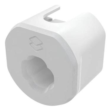 Imagem de Suporte Compatível Câmera Intelbras Imx Im3 Im1 Tomada - Peko, Branco