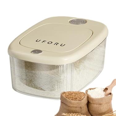 Imagem de Organizador De Arroz Para Cozinha - Organizador De Arroz Prensado Recipiente Para Armazenamento De Comida,Recipientes Multifuncionais Para Armazenamento De Alimentos Secos Na Cozinha Caixas De S